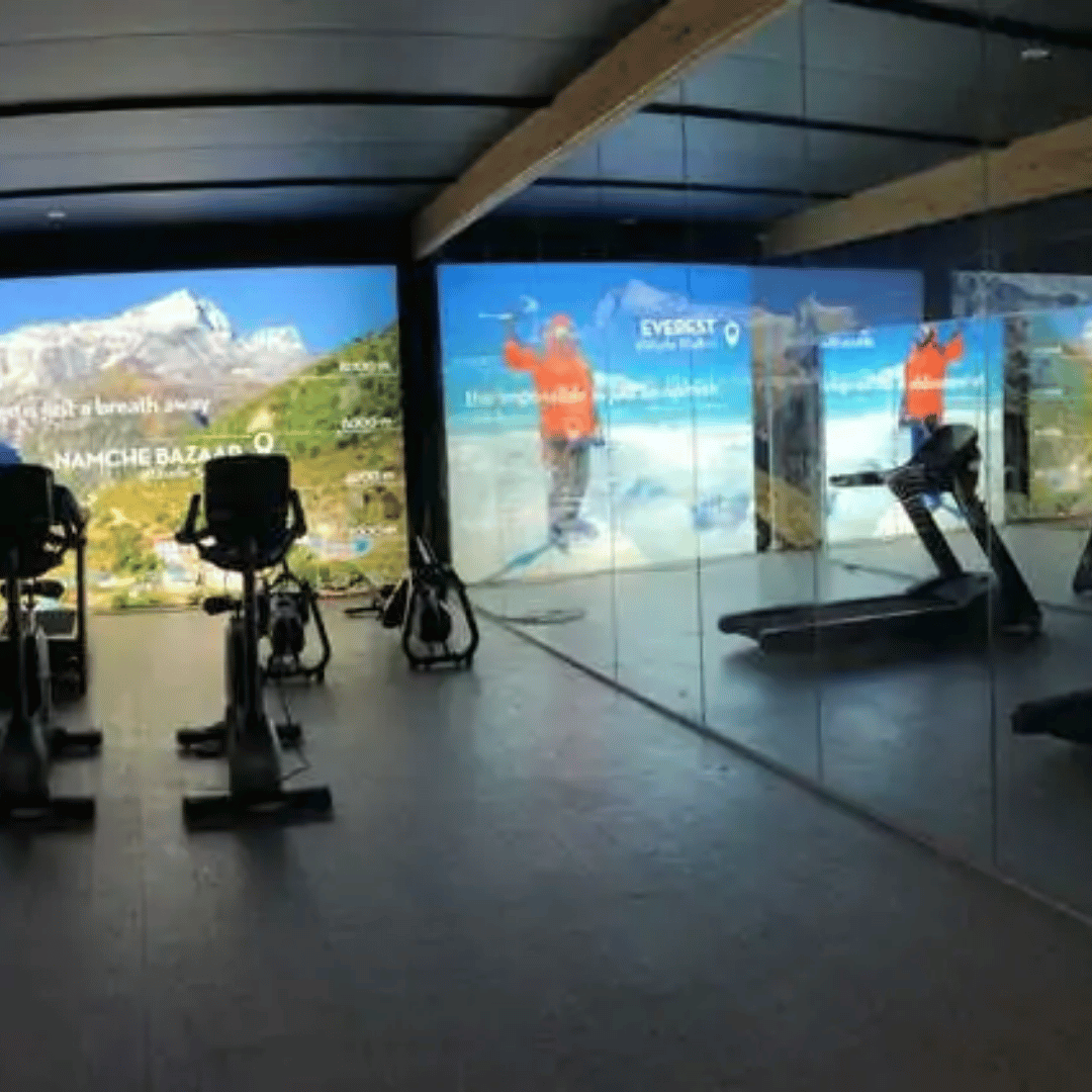 Modular high altitude training room for hypoxia-based performance conditioning