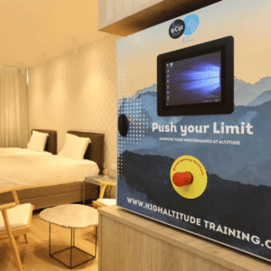 Modular high altitude training room for hypoxia-based performance conditioning