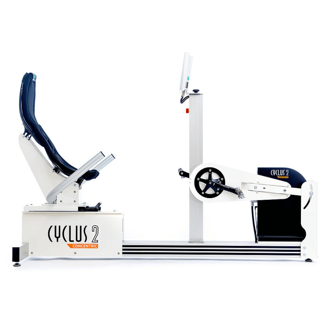 Recumbent concentric training system for low-impact rehabilitation and conditioning
