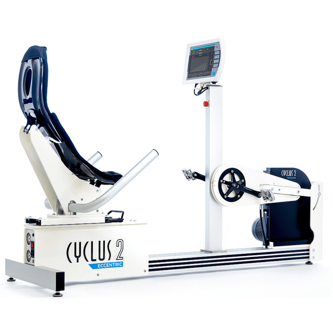 Recumbent eccentric training system for rehabilitation, recovery, and strength conditioning