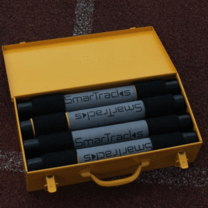 Hurdle Timing Gates for hurdle speed assessment and sprint timing analysis