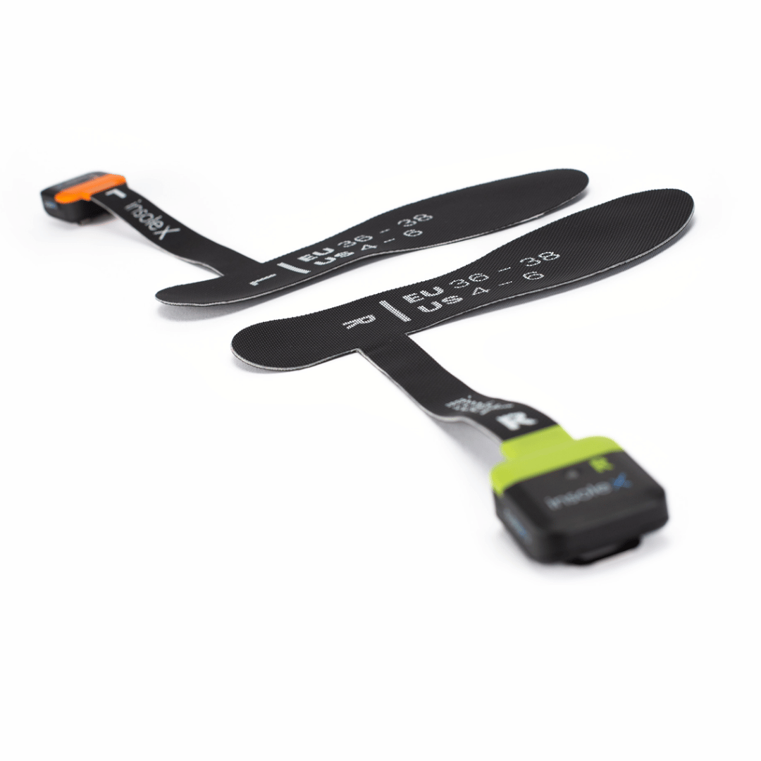 InsoleX BT smart insoles for gait monitoring, pressure analysis, and athlete performance tracking