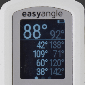 EasyAngle digital goniometer for joint range of motion measurement and rehabilitation assessment