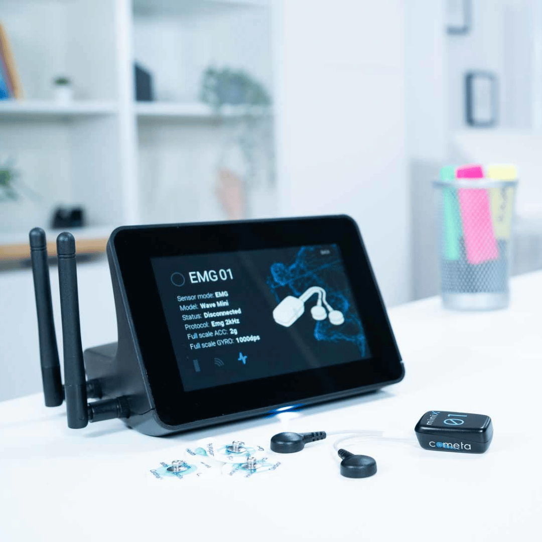 MiniX EMG and IMU sensor for muscle activity and motion analysis