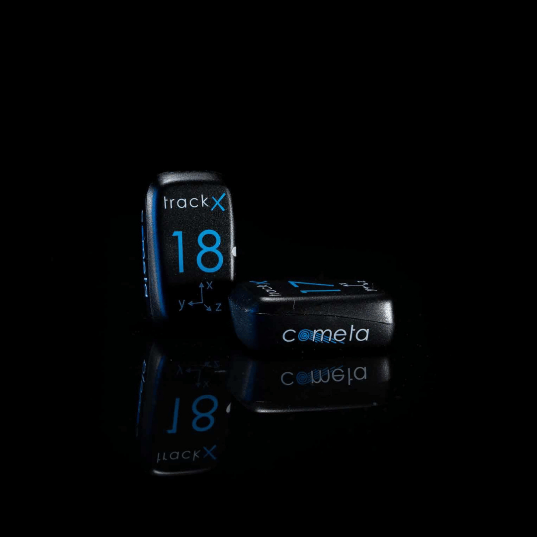 TrackX IMU sensor for motion tracking and athlete movement analysis