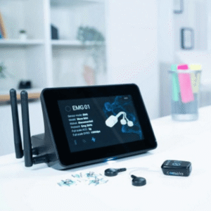 WaveX receiver hub for connecting performance sensors and data collection systems